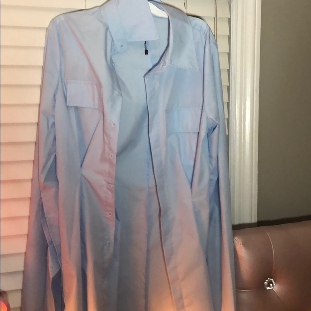 Blue bottom up dress